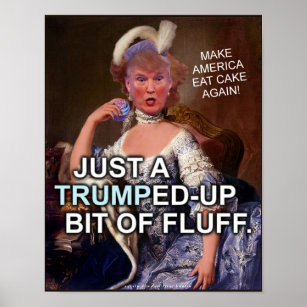 Anti Donald Trump Marie Antoinette 2020 Wahl Poster