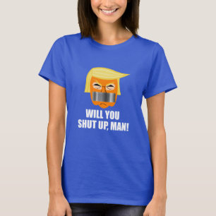 Anti Donald Trump wird den Mann abschotten T-Shirt