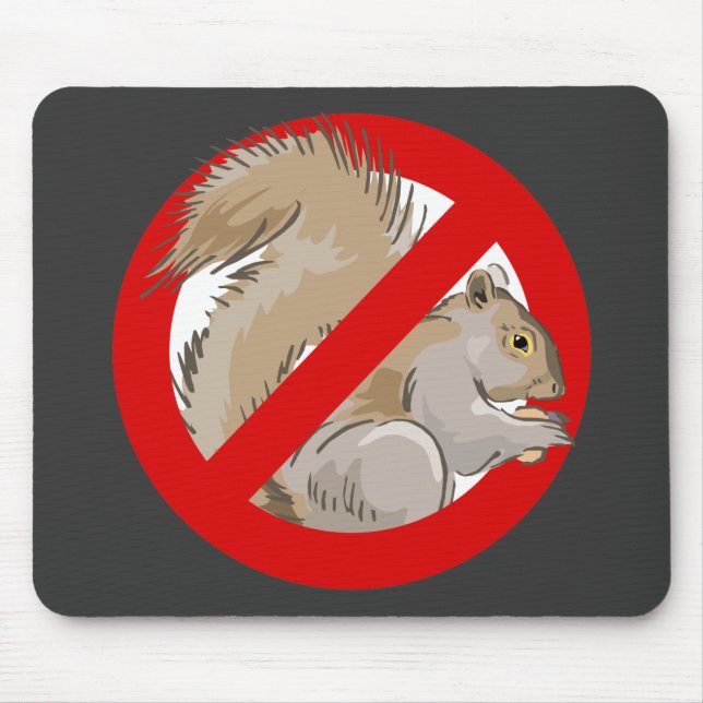 Anti-Eichhörnchen Mousepad (Vorne)
