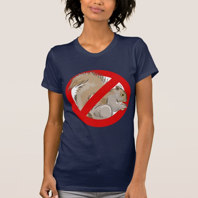 Anti-Eichhörnchen T-Shirt (Vorderseite)