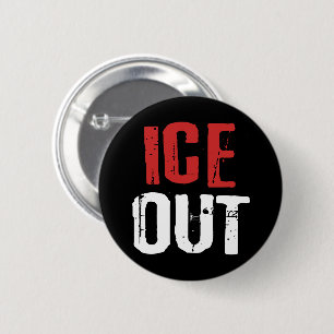 Anti-Einwanderungs- und Zolldurchsetzungs-Protest  Button