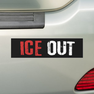 Anti-Eis-Politaktivismus-Protest Autoaufkleber