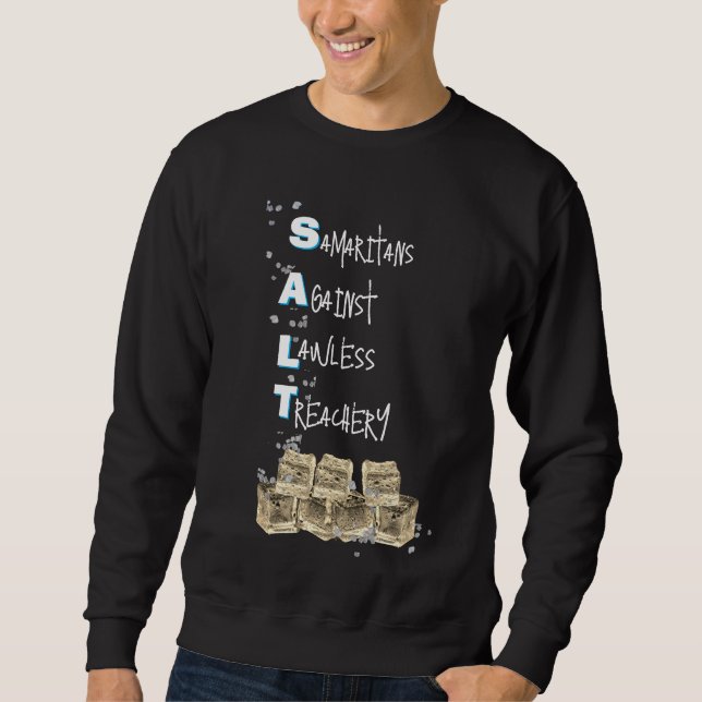  Anti-Eis-Politik (SALT) Sweatshirt (Vorderseite)