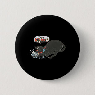 Anti-Eis Pro-Einwanderung Lustige Katze Politisch Button