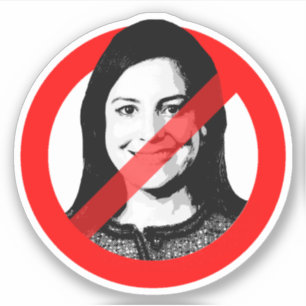 Anti Elise Stefanik Custom-Cut Vinyl Sticker