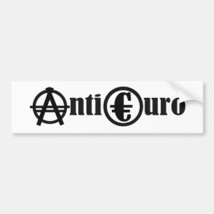 ANTI EURO AUTOAUFKLEBER