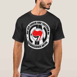 Anti-Faschist Network Logo Shirt Essential T - Shi