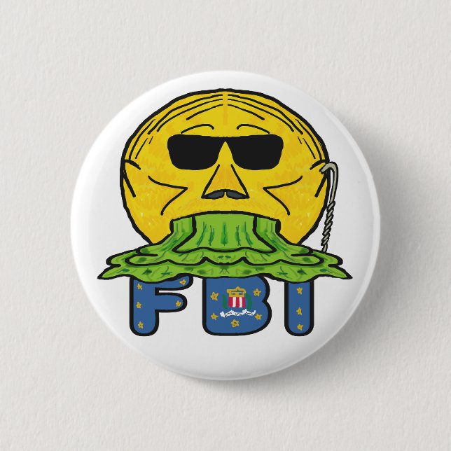 Anti FBI Button (Vorderseite)