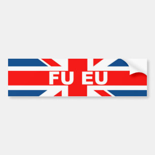 Anti-Flagge EU Briten Autoaufkleber