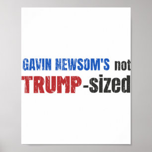 Anti Gavin Newsom, Kaliforniens Gouverneur Newsom Poster