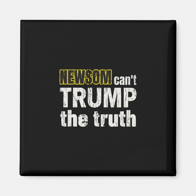 Anti Gavin Newsom  Magnet (Vorne)