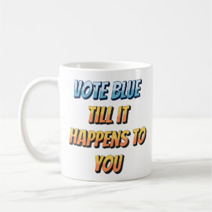 Anti-Geweckt, Anti-Demokraten und Pro-starke Grenz Kaffeetasse