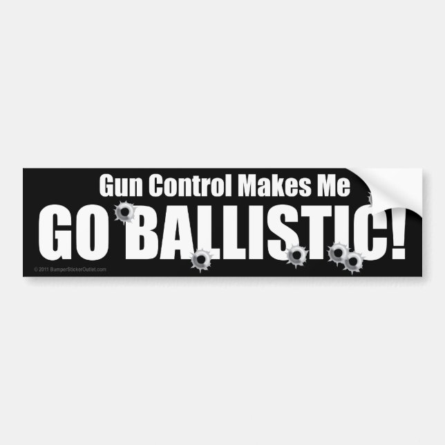 Anti-Gewehr Aufkleber Autoaufkleber (Vorne)