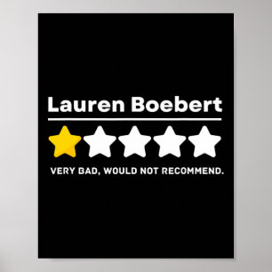 Anti-gop Lauren Boebert Colorado Politischer Humor Poster