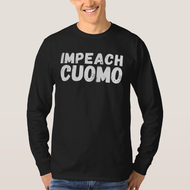 Anti Governor Cuomo Impeach Cuomo Recall Andrew Cu T-Shirt (Vorderseite)