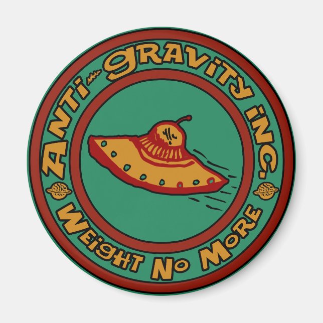 Anti-Gravity, Inc. Magnet (Vorne)