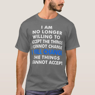 Anti Gun I wird die Kontrolle des Gun ändern T-Shirt