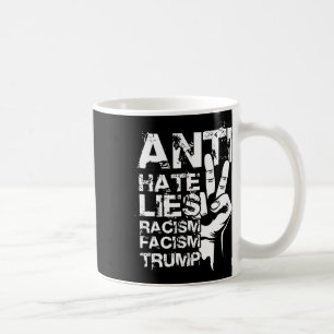 Anti Hass Lügen Rassismus Faschismus Trump Kaffeetasse