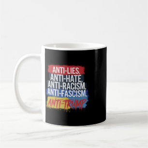 Anti Hass Lügen Rassismus Faschismus Widerstehen P Kaffeetasse