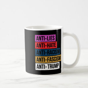 Anti Hass Lügen Rassismus Faschismus Widerstehen P Kaffeetasse
