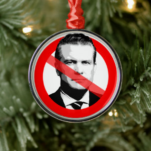 Anti Hegseth - Anti Pete Hegseth Ornament Aus Metall