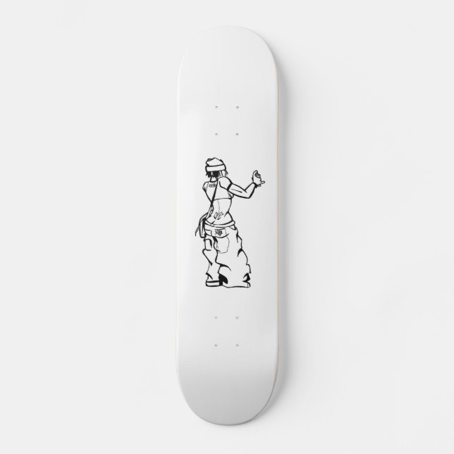 Anti-Held Marke sk8 Skateboard (Vorderseite)