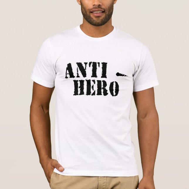 Anti-Held T - Shirt (Vorderseite)