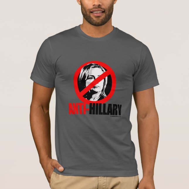 ANTI-HILLARY MUTIG T-Shirt (Vorderseite)