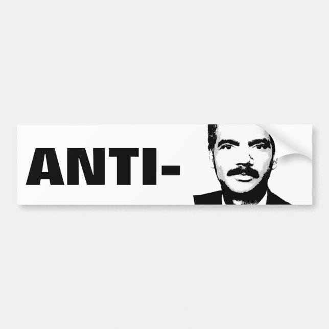 ANTI-HOLDER: Anti-Eric Halter Autoaufkleber (Vorne)