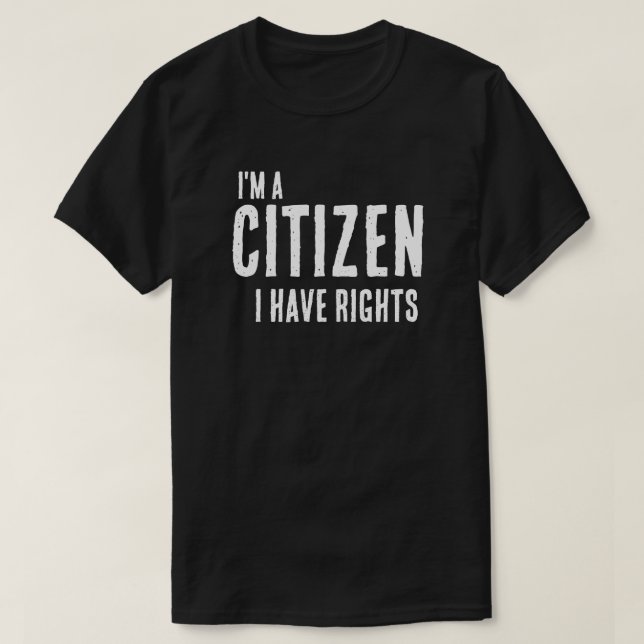 Anti-ICE I'm a Citizen T-Shirt (Design vorne)