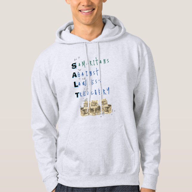 ANTI-Ice Political (SALT) Hoodie (Vorderseite)