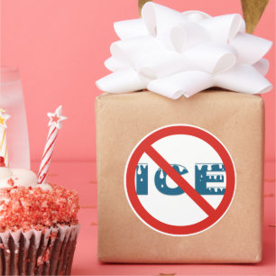 Anti-Ice Runder Aufkleber