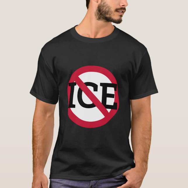 Anti ICE T-Shirt (Vorderseite)