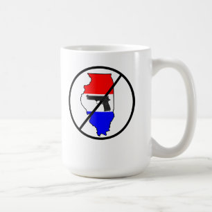 Anti-Illinois Gewehr-Tasse Tasse