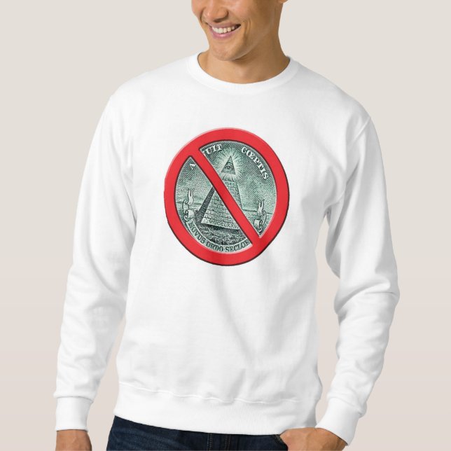 Anti - Illuminati Sweatshirt (Vorderseite)