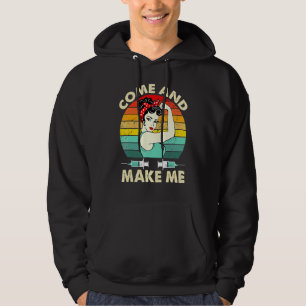 Anti-Impfpflicht Komm und Mach Mich Nicht Zwangsim Hoodie