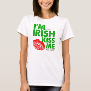Anti-irischer Kuss Lustiges T-Shirt