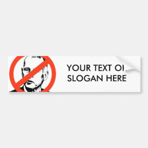 ANTI-JERRY BROWN AUTOAUFKLEBER