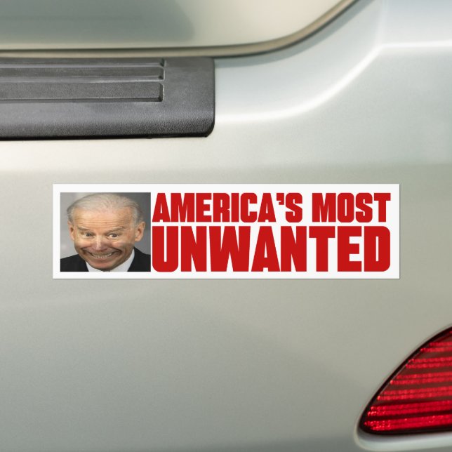 Anti Joe Biden | Amerikas am meisten Unerwünschtes Autoaufkleber (Auf Auto)