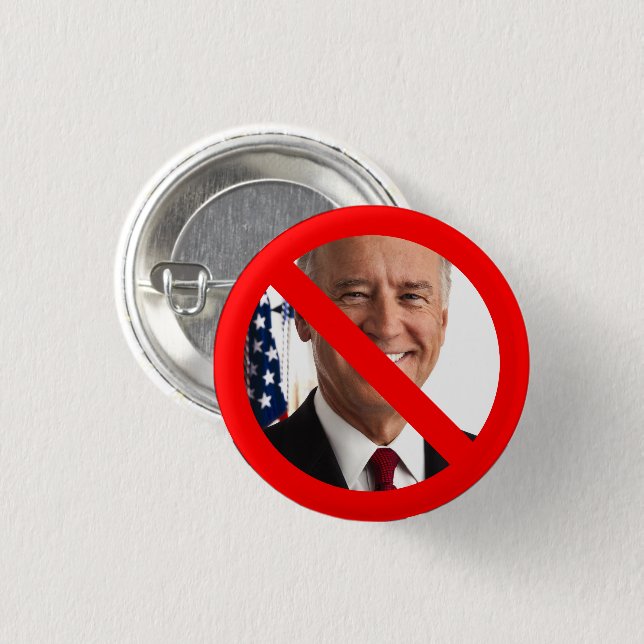 Anti Joe Biden Button (Vorne & Hinten)