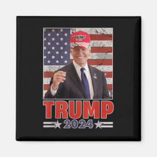 Anti Joe Biden Funny Konservativer Donald Trump 2 Magnet