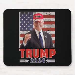Anti Joe Biden Funny Konservativer Donald Trump 2 Mousepad