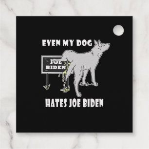 Anti Joe Biden Mein Hund hasst Biden Politischer H Geschenkanhänger