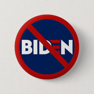 Anti Joe Biden Nicht mein Präsident Button