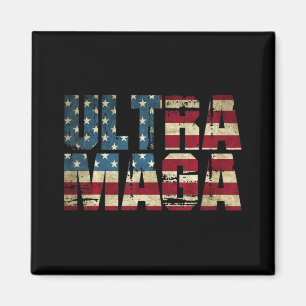 Anti Joe Biden Ultra Maga American Flag Beste Gesc Magnet