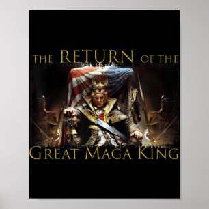 Anti Joe Biden Ultra Maga die Rückkehr der großen Poster