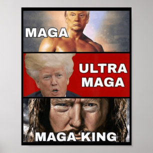 Anti Joe Biden Ultra Maga die Rückkehr der großen Poster
