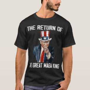 Anti Joe Biden Ultra Maga die Rückkehr der großen T-Shirt