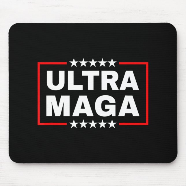 Anti Joe Biden Ultra Maga Mousepad (Vorne)