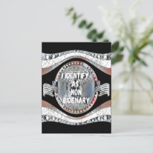 Anti-Joe Biden Zitat, ich identifiziere mich als n